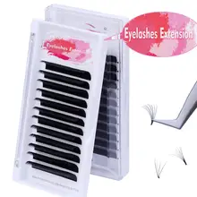 Легкое автоматическое обминание натуральных ресниц Camellia Blossom Curl C D объемные матовые синтетические норковые Индивидуальные ресницы для наращивания 0,07