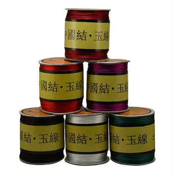 

1Roll wire 2mm 110 meters long Silk jade line of DIY accessories Woven bracelet cord jade line wholesale