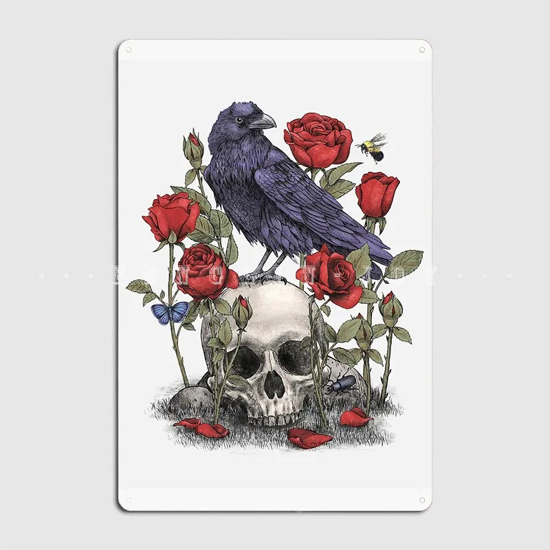 Металлический знак Memento Mori кинотеатр гостиная пещера паб создание стен Декор