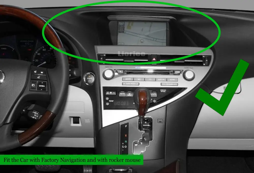Автомобильная навигационная система GPS для Lexus RX 2009 2010 2011 Android мультимедийный плеер Радио HD сенсорный экран подходит для высокой версии