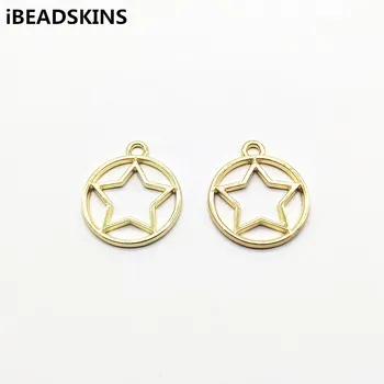 

New arrival! 29x24mm 100pcs Zinc alloy/Round/Star Charm for Earrings parts,hand Made Earrings Necklace Findings Jewelry DIY