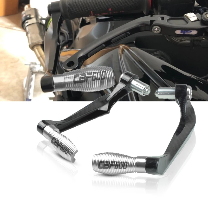 

Universal High Quality 7/8" 22mm Aluminum Motorcycle Handlebar System Brake Clutch Lever Protector Hand Guard FOR HONDA CBF600