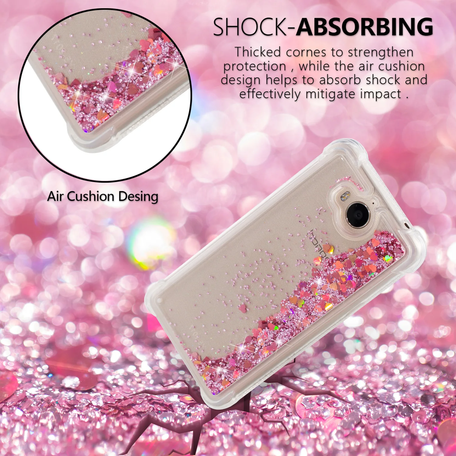 Glitter Cover For Huawei Y3 2017 Y5 2017 Y5 III Y5 3 Y5 Lite 2017 Y6 5