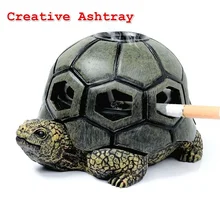 1pcs Cartoon Tortoise Animal Ashtray Creative Turtle Snail Ashtray Crafts Decoration