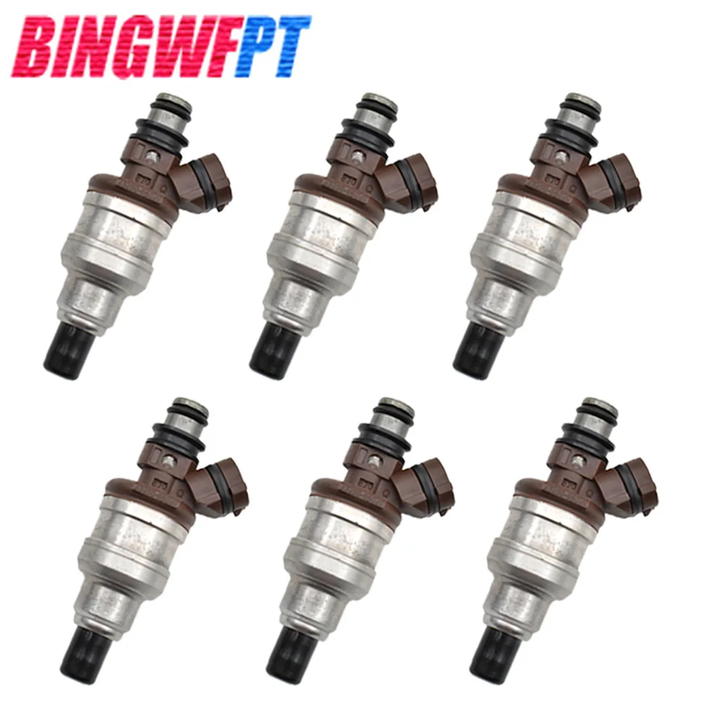 23250-65020 for 89-95 Toyota 4Runner T100 3.0L Fuel Injectors Set of 6 