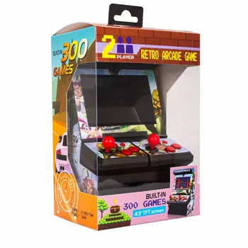 

FC Mini 8-Bit Handheld Slot Machine 4.3 Inch HD Color Screen Built-in 300 8-bit Games Support AV Power Output 1 Pcs