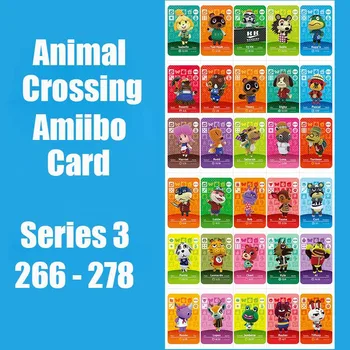 

Series 3 (266 to 278) Animal Crossing Card Amiibo locks nfc Card Work for Switch 3DS NS Games Series 3 (266 to 278)
