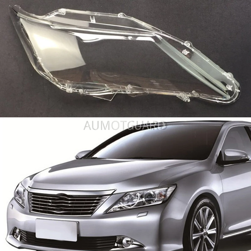 

New Car Headlight Lens For Toyota Camry 2012 2013 2014 Car Headlamp Cover Replacement Auto Shell Cover