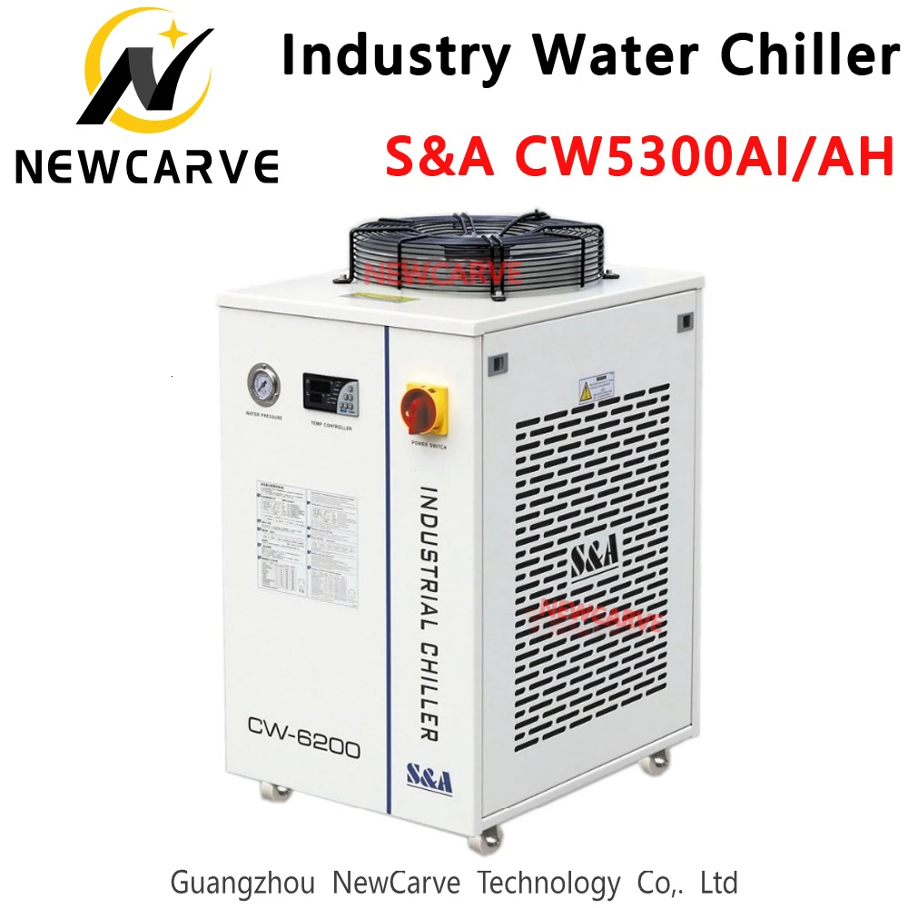 Промышленный охладитель воды S & A CW5300AI CW5300AH CW5300 мощностью 1800 Вт для 150 до 200 CO2