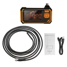 1080P Инспекционная камера эндоскоп 4,3 дюймов ЖК-дисплей цветной экран Ручные промышленные Эндоскопы с 6 светодиодами(5 м) эндоскоп камера