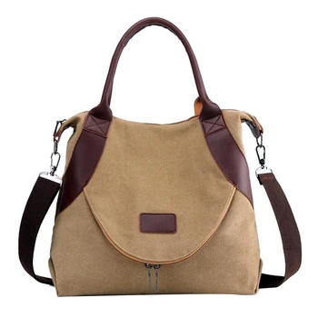 

Canvas Handbag Shoulder Bag Messenger Bag Ladies Classic Handbag Fashion Simple Wild Travel Light Retro Casual