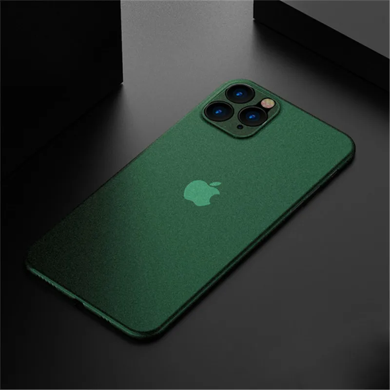 UltraThin PP Case For iPhone 12 Mini 11 Pro Max X XR XS Matte Phone Cover For iPhone SE 2020 7 8 6 6s Plus Clear Hard Soft Cases iphone 12 mini silicone case
