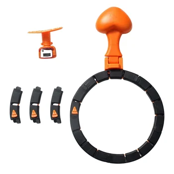 

Auto-Spinning Hoop Smart Counting Loop Adjustable Waist Size Slimming Exercise Exercise Smart Hoop