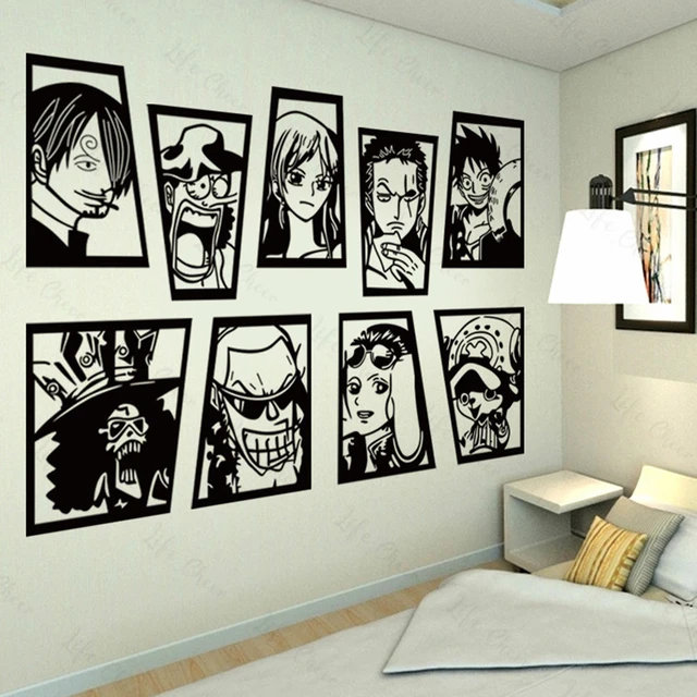 Papier peint Anime ONE PIECE Manga Cartoon Wall Chambre d'enfants