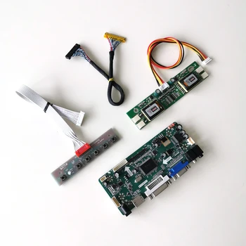 

For LM170E03-TLL1/TLL2 HDMI+VGA+DVI M.NT68676 screen controller drive board 17" 1280*1024 CCFL LVDS 30Pin LCD monitor panel Kit