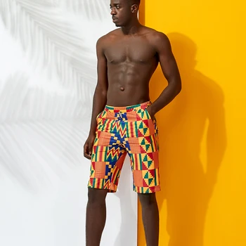 Obi Ankara Men's Beach short