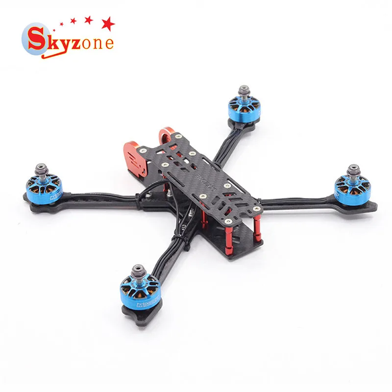 SKYZONE S215 FPV комплект гоночной рамы 5 дюймов 215 мм Колесная база 5 мм Arm 3K карбоновая рама комплект запасных частей аксессуары