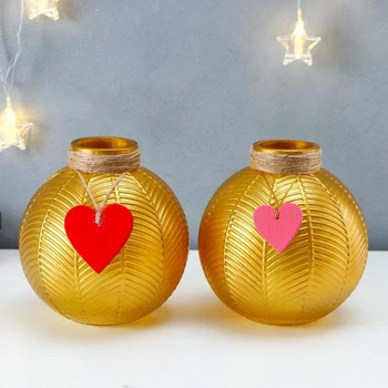 

Candlestick "New Year's carousel" 17x18 cm gold 5222458