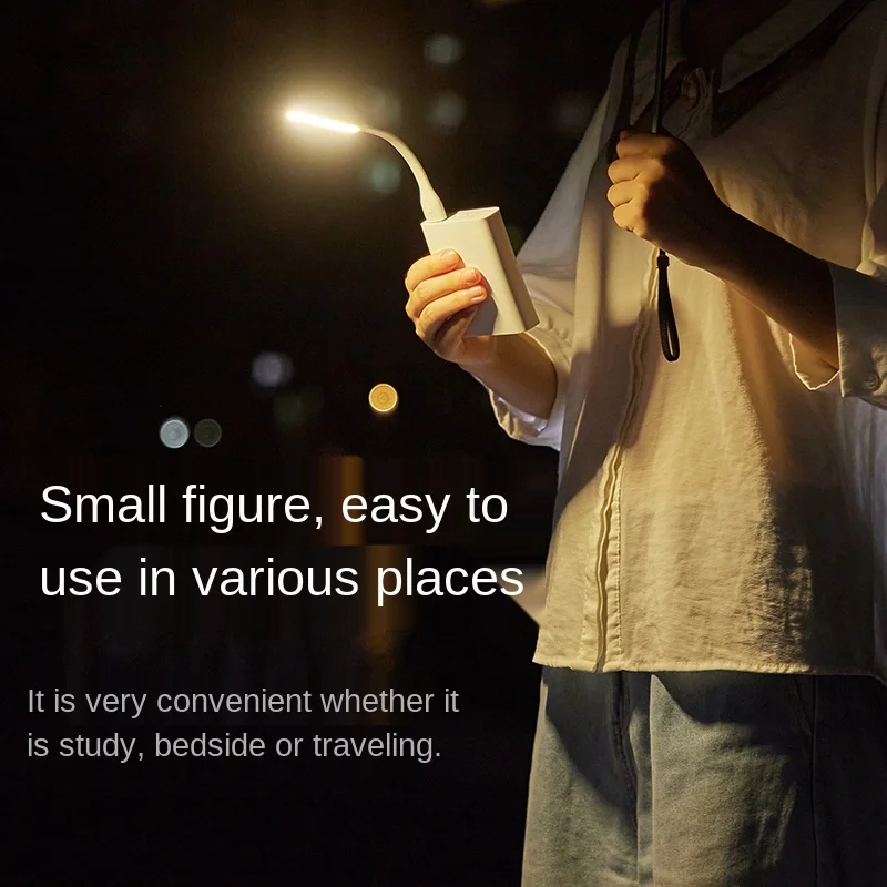 USB Portable LED Light Xiaomi Youpin ZMI With Switch 5 levels brightness For Power bank laptop Notebook led lamp