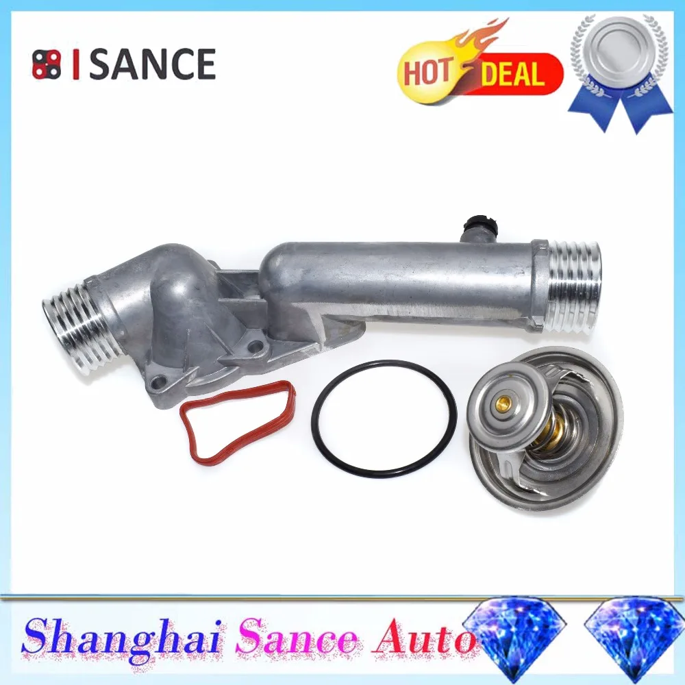 Engine Coolant Thermostat Housing FOR BMW E39 1996-2000 BMW 528I 11531740478 Engine Coolant Thermostat Housing FOR BMW E39 1996-2000 BMW 528I 11531740478