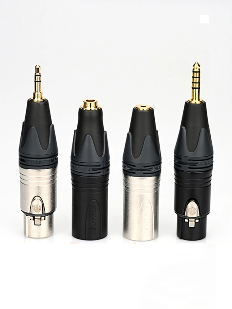 Hifi New Neutrik 4 Pin Xlr To 4.4mm 3.5mm 2.5mm Pentaconn Adapter Male To Female Plug