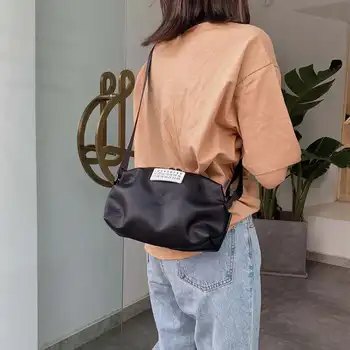 

Joker casual western style women's bag new 2019 nylon small square bag shoulder Messenger bag