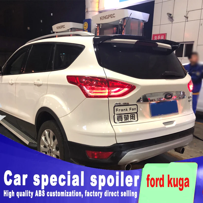 Двусторонний спойлер для ford kuga ST праймер из АБС пластика или черно белая краска