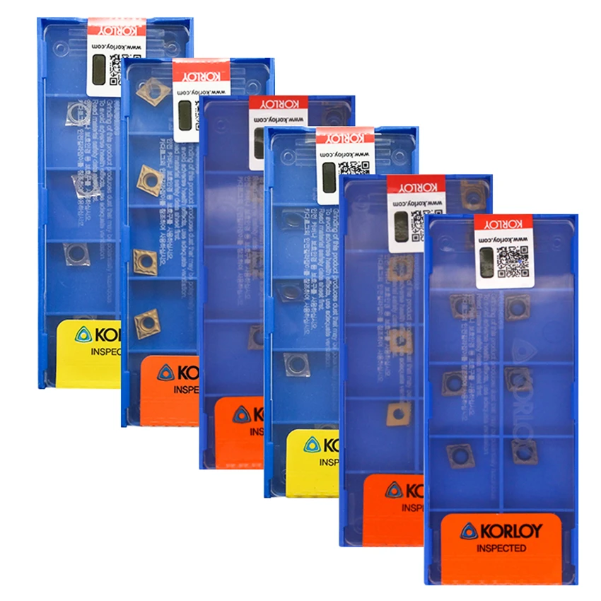 KORLOY CCMT120404-HMP PC9030 CCMT431-HMP PC9030/CCMT120408-HMP PC9030 CCMT432-HMP PC9030 ЧПУ твердосплавные пластины режущая пластина для токарной обработки