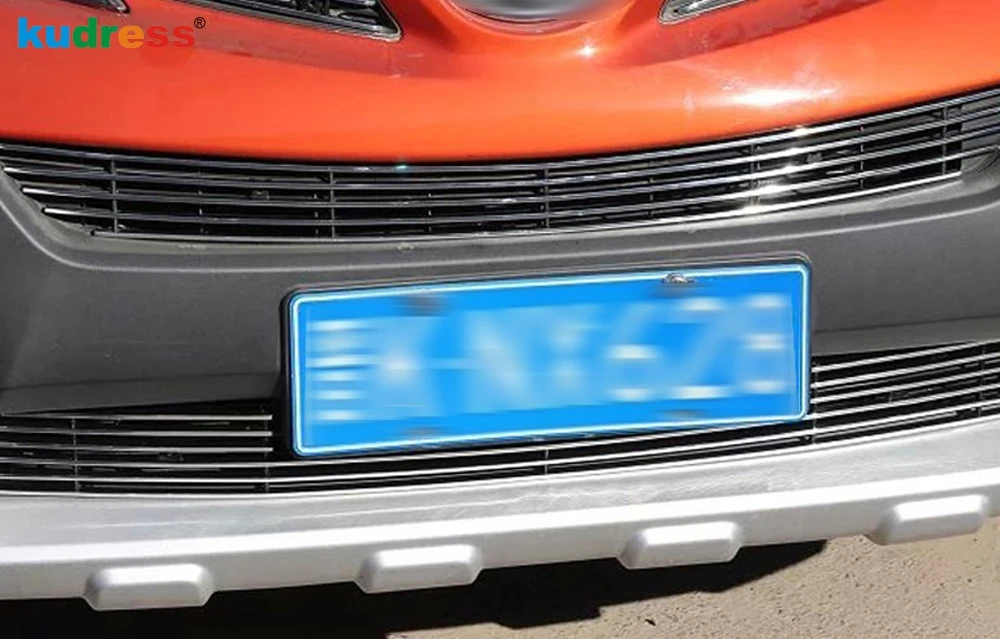 Решетчатая накладка из нержавеющей стали для Toyota RAV4 2013 2014 2015|front grill cover|grill trimtrim cover