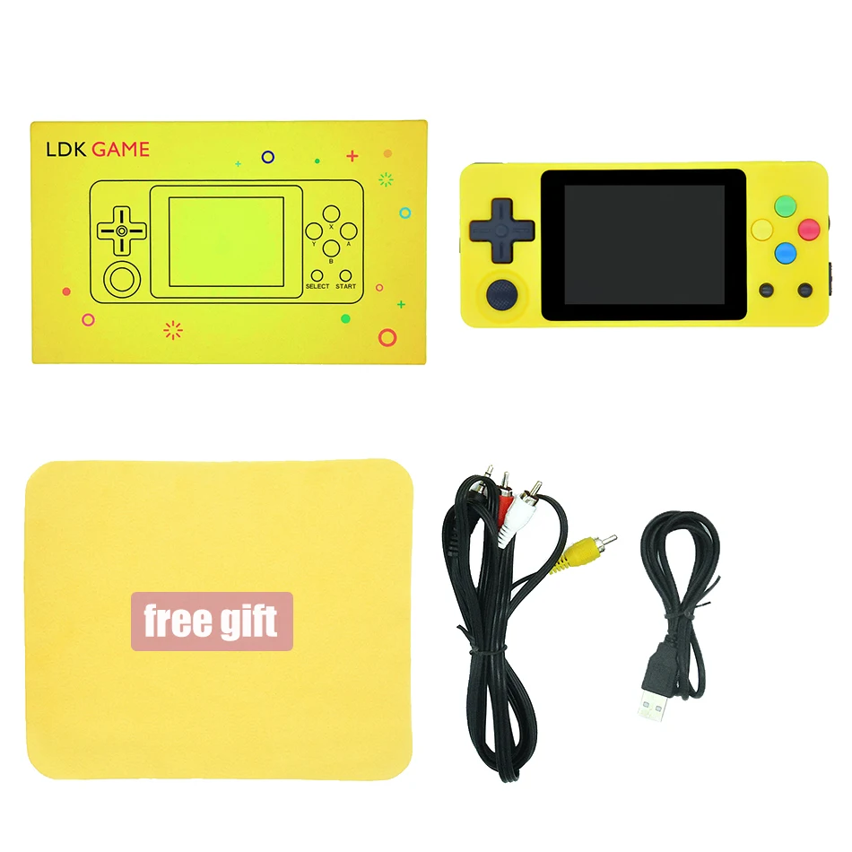 LDK игра 2,6 дюймов экран мини портативные игры консоль ностальгические Дети Ретро игры Мини семья ТВ Видео консоли