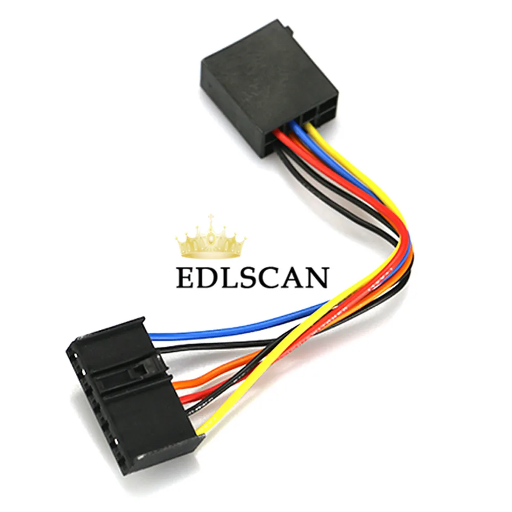 EDLSCAN Универсальный автостерео ISO жгут проводов 12-109 для автомобиля amercia ISO радио адаптер кабель 12-109