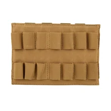 США Кемпинг тактический Molle ремень пуля мешок 14 отверстий карманы рассеянные сумки Открытый Molle система принадлежности для охоты