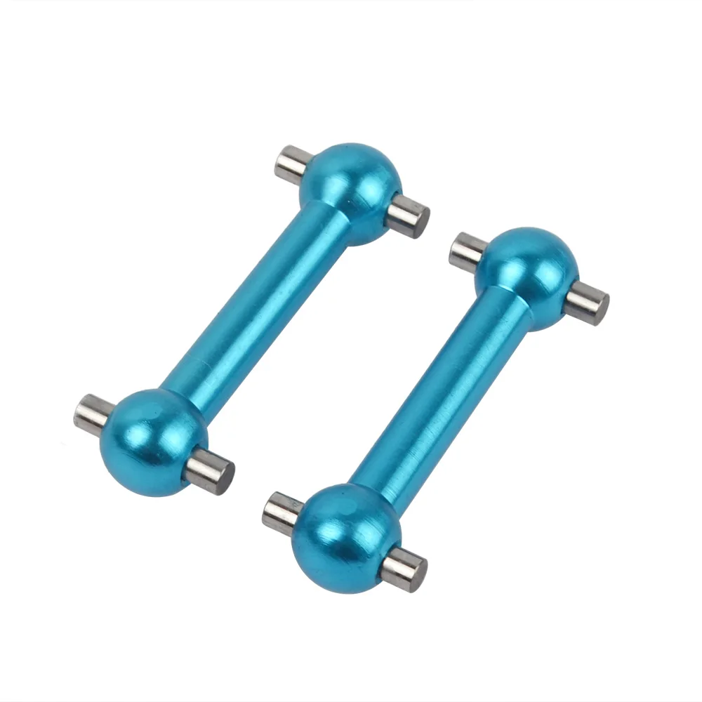 

Aluminum Dog Bone Drive Shaft Set for Tamiya TT01 TT01E TT02 Gear Box Joint & Wheel Axle