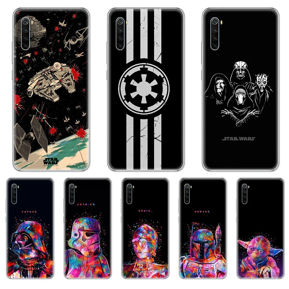 

Star Wars luxury soft prime shell Transparent Phone Case cover For xiaomi Redmi 3S 4A 5A 6A 5 Plus 4X 7 8 8a CC9 K20 Pro K30