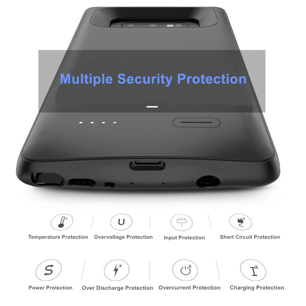 For Samsung Galaxy Note 9 Battery Charger Case 5000 Mah Power Bank Fast charge For Samsung Note 9 Battery Charger Case Note9 (9)