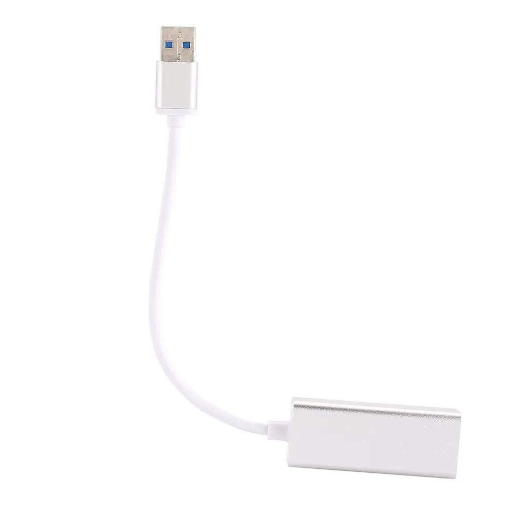

Lightweight Portable Mini Durable 10/100/1000 Network Card Conveter Gigabit Ethernet USB 3.0 to Gigabit Ethernet Adapter