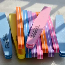 1 шт./лот профессиональный ногтей шлифование наждачной бумагой Салон Блеск Маникюр процедуры инструменты