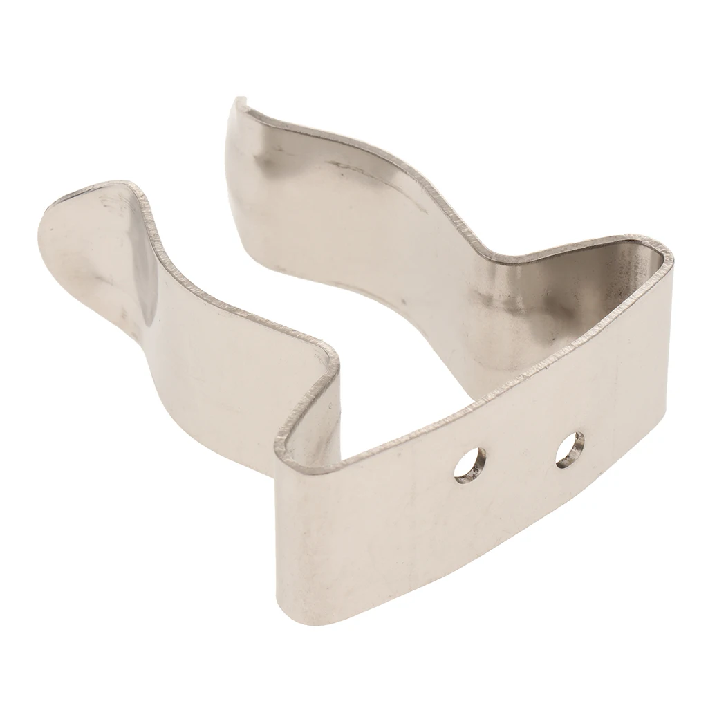 Heavy Duty Oxidation Resistance 304 Stainless Steel Marine Boat Hook Holder Clip-1.1inch to 1.5inch Heavy Duty Oxidation Resistance 304 Stainless Steel Marine Boat Hook Holder Clip-1.1inch to 1.5inch