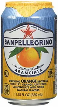 

Sanpellegrino Sanpellegrino scintillante frutta bevande, Aranciata/arancione 316,1 gram lattine (24 in totale)