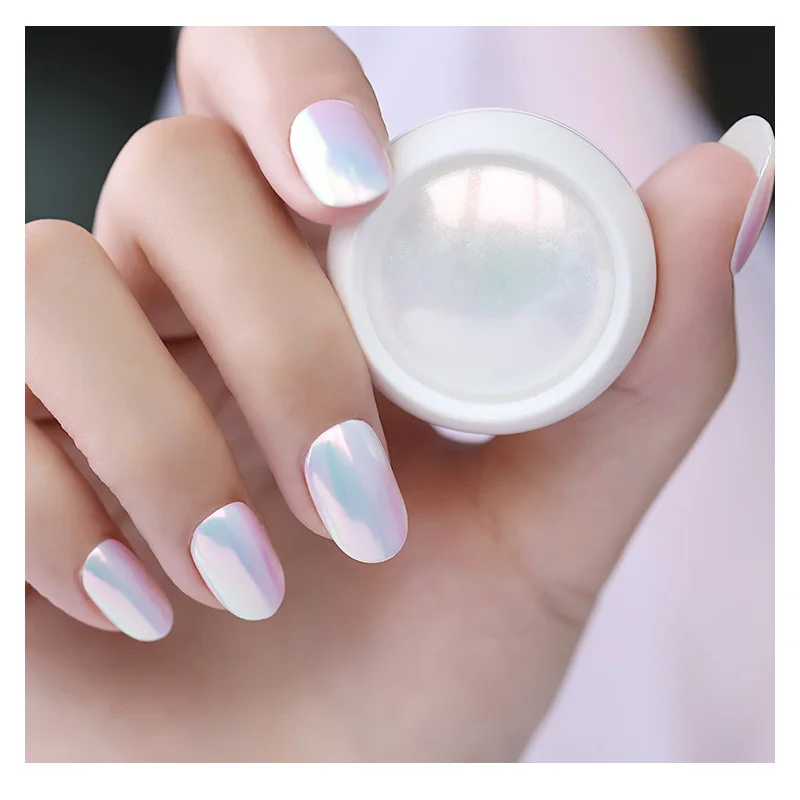 Symphony Shell Powder Pearl Mirror Magics Powder Neon Pearl Polish Chrome Nail Art Glitter Decoration Dust