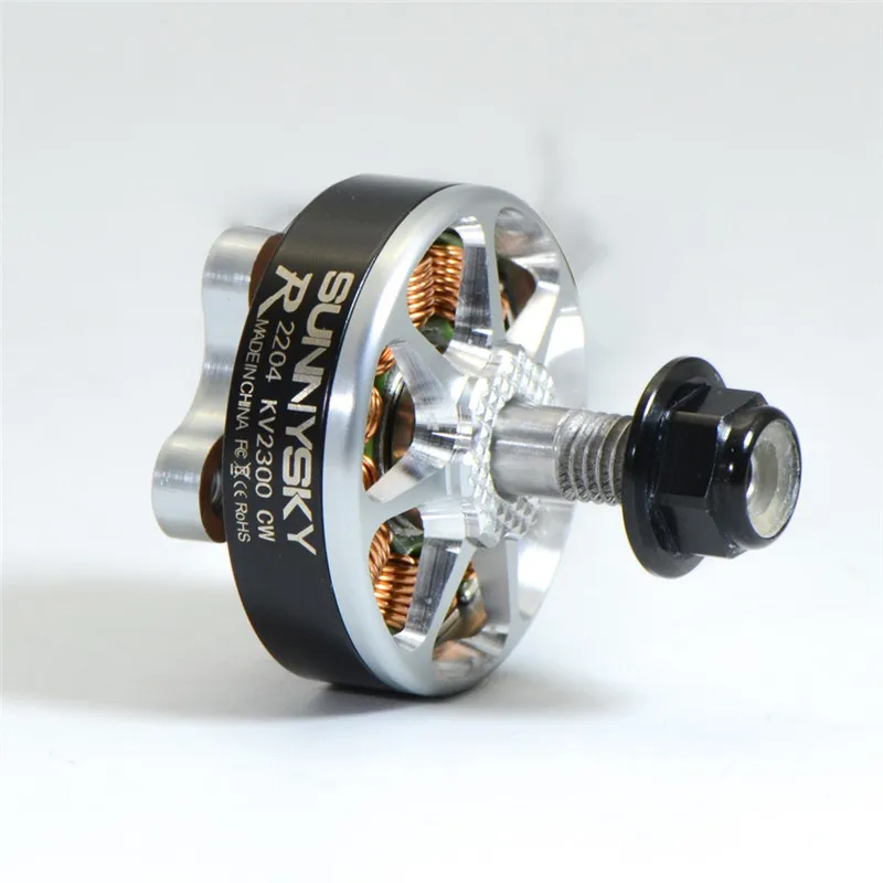 4 шт./лот Sunnysky E R2207 KV1800 KV2500 R FPV бесщеточный мотор поддержка 3 4S рекомендуется