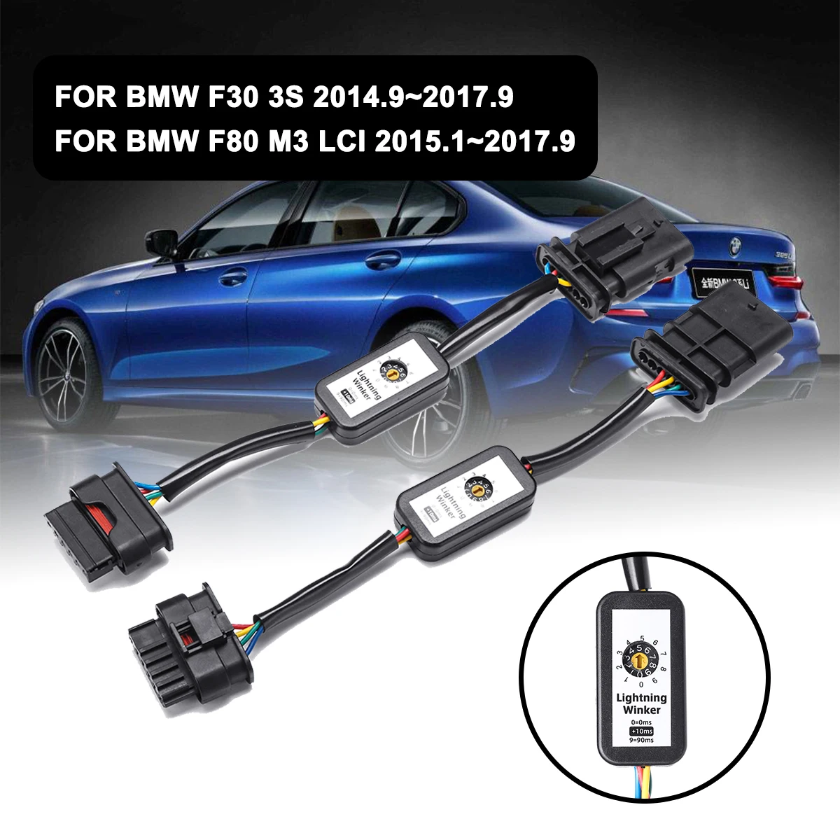 Einheit LED Biegen Sie Signal 63117419615 X Blinker BMW F30 F31 F35 LCI Facelift