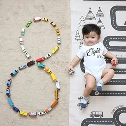 Tapis de jeu rampant d'intérieur pour enfants, nouveau tapis de sol antidérapant imprimé aventure bébé 