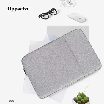 

Oppselve Laptop Sleeve Bag with Pocket for MacBook Air Pro 11 12 13 15 15.6 inch For Xiaomi Notebook Case Cover 2020 New Casual