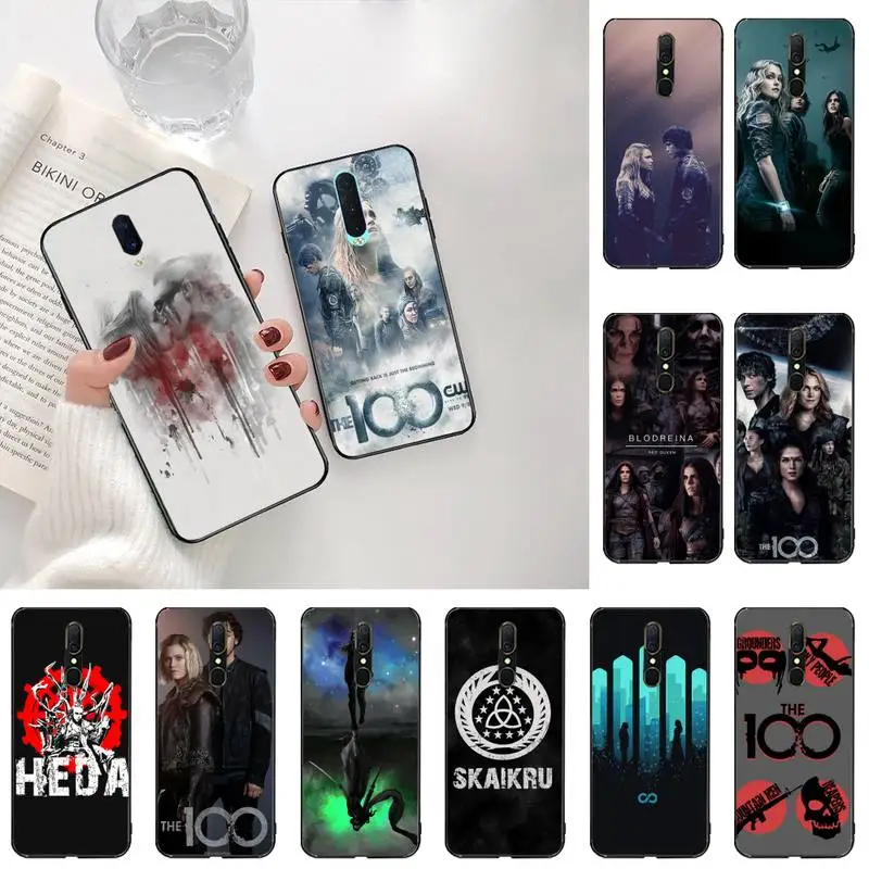 HPCHCJHM TV Show The 100 сто Черная мягкая оболочка чехол для телефона Capa Oppo A5 A9 2020 Reno2 z Renoace