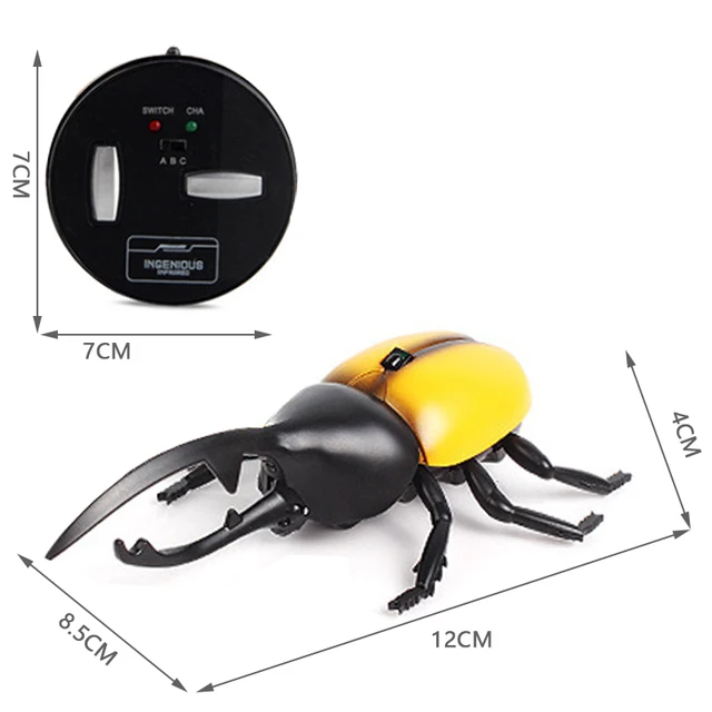 子供のためのトリッキーな電気リモコン 4色のリモコンおもちゃ 昆虫の戦いのモデル ハロウィーンのおもちゃ Aliexpress おもちゃ ホビー
