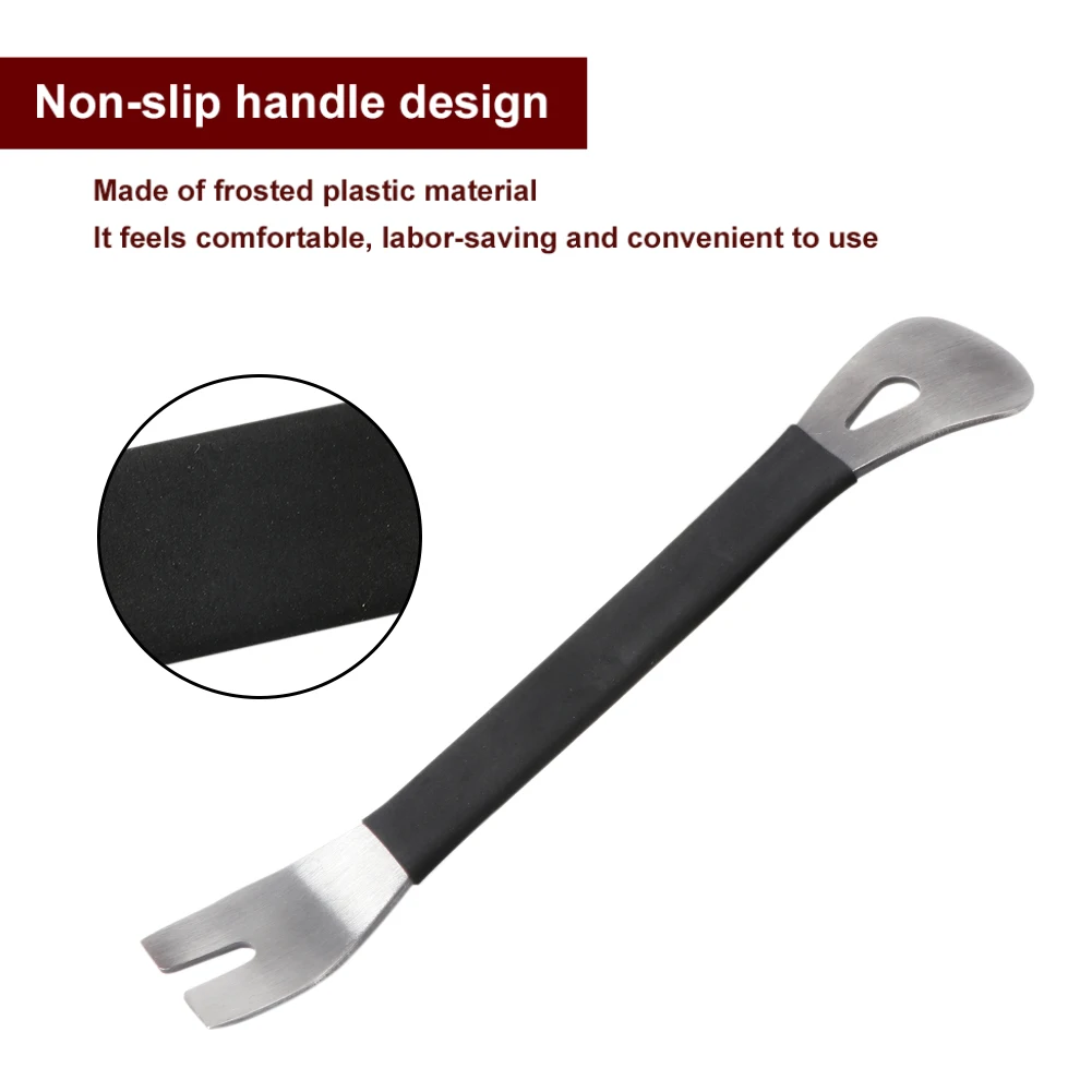 

1pc Trim Removal Tool Durable Car Radio Panel Double-Head Door Clip Trim Dash Audio Removal Installer Pry Tool Hand Repair