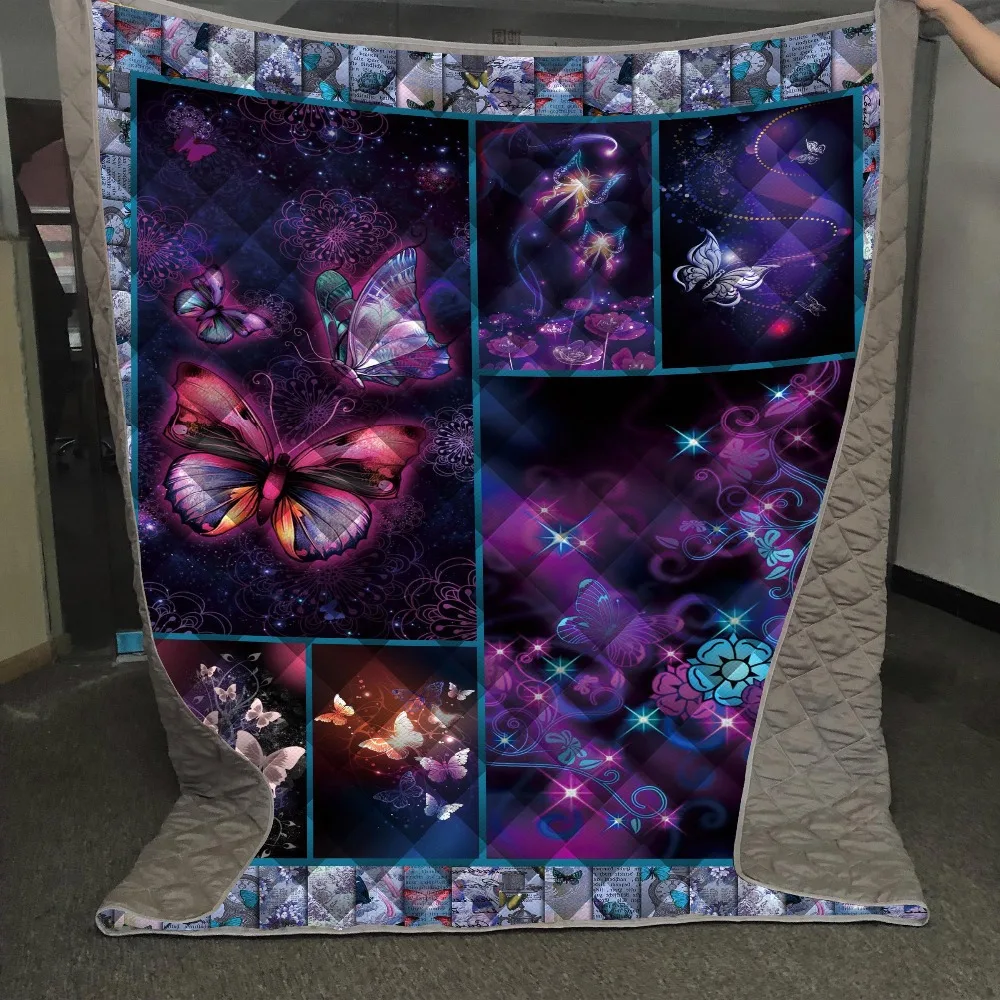 Dropshipping-3D-Printed-Butterfly-Bee-Quilt-Kids-Adult-Warm-Bedding-Blanket-for-Traveling-Picnic-Beach-Trips (4)