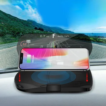 

Holder HUD Wireless Charger Stand Projector GPS Fast charging Replacement