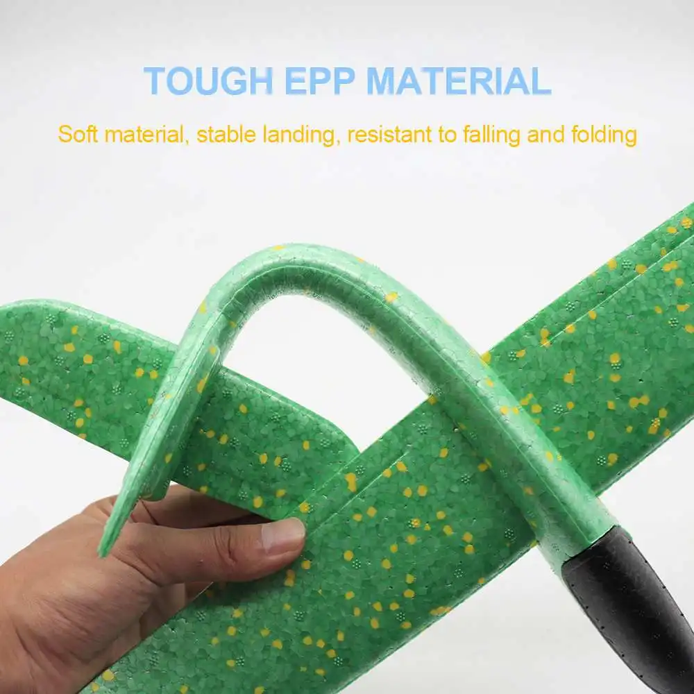 48cm DIY Large EPP Foam Hand-thrown Airplane With Colorful Flashing